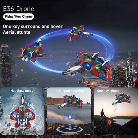 2.4GHz RC Thunder Fighter Jet Model – Remote Control Airplane Toy