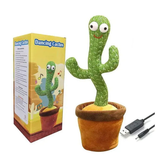 Rechargeable Dancing Cactus Toy for Kids