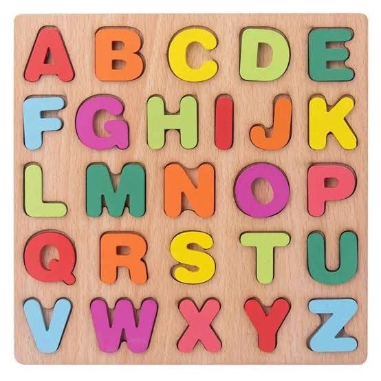 Pack of 2 Boards Wooden Puzzle for Toddlers