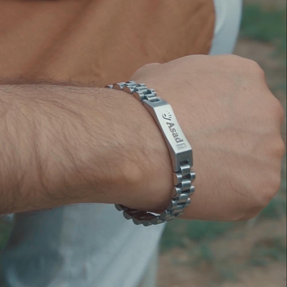 Original Rolex bracelet for Boys with customize your name and logo