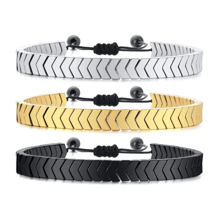 Full Handmade Natural Arrowhead Bracelet For Men Women