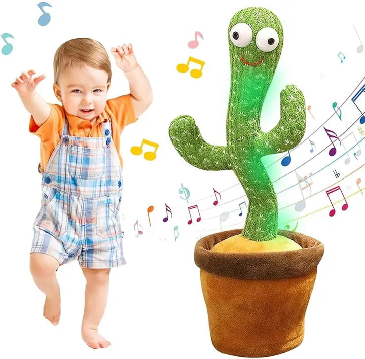 Rechargeable Dancing Cactus Toy for Kids