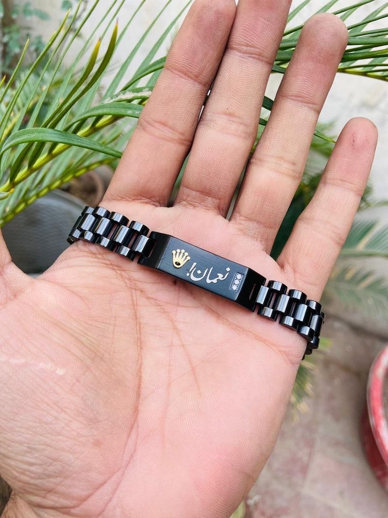 Customize Your Name On Rolex Original  Bracelet Saintless Steel