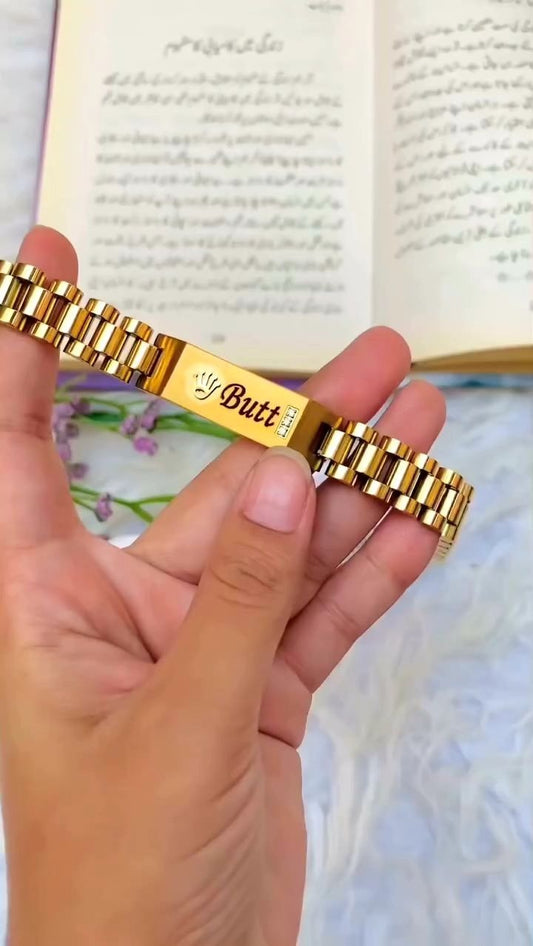 Original Rolex bracelet for Boys with customize your name and logo