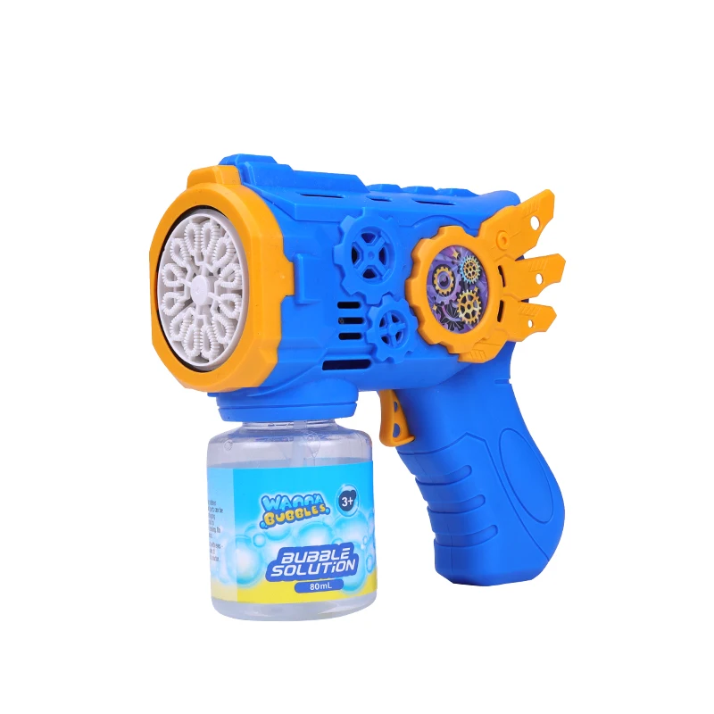 Electric Gear Light up Bubble Machine