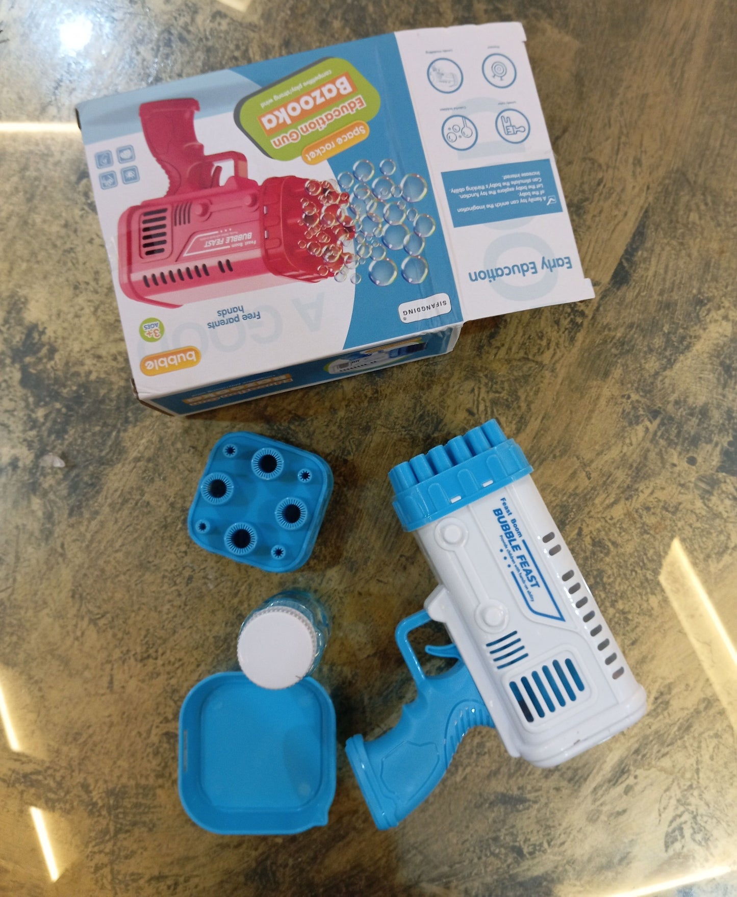 36-Hole Bazooka Bubble Machine Gun