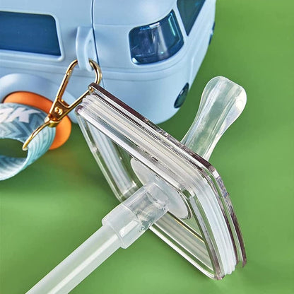 Bus Shape Water Bottle With Straw